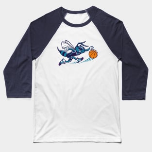 Hornet Basketball Player Baseball T-Shirt